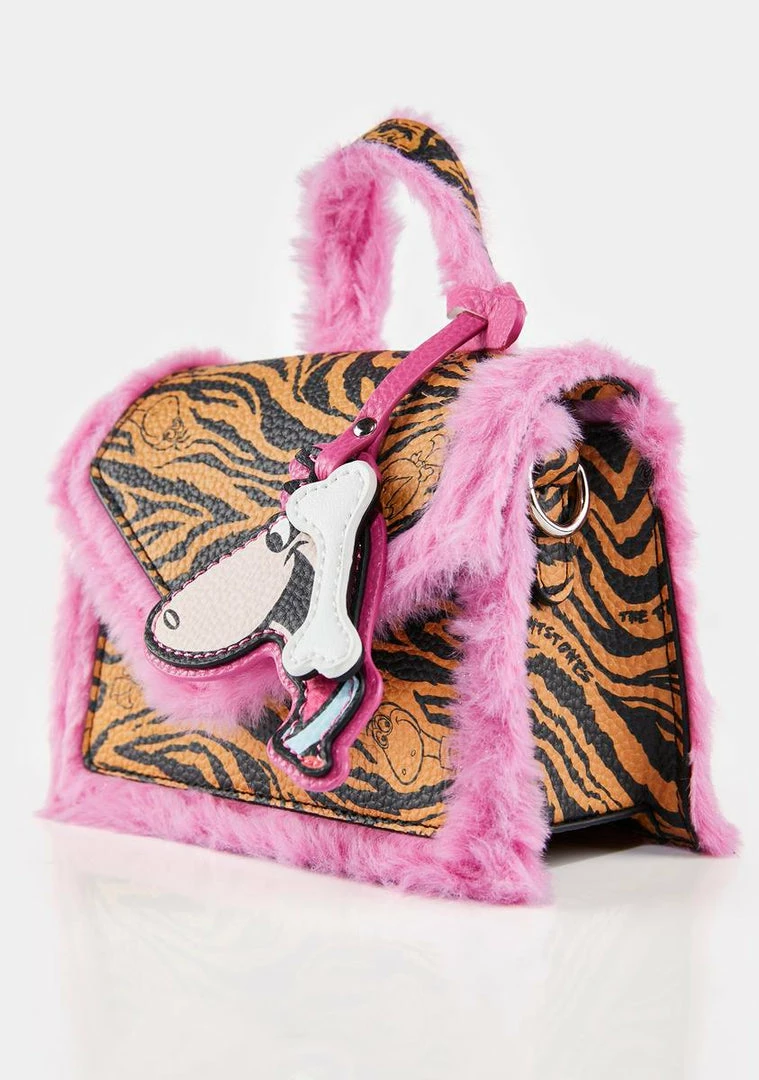 Coupon ๐ฅ Skinnydip X The Flintstones Faux Fur ๐ Handbag ๐ 6 Skinnydip X The Flintstones Faux Fur Handbag