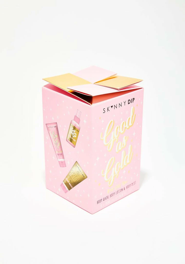 Top 10 π Skinnydip Face & Body Good As Gold Body Care Trio Gift Set π 3 Skinnydip Face & Body Good As Gold Body Care Trio Gift Set