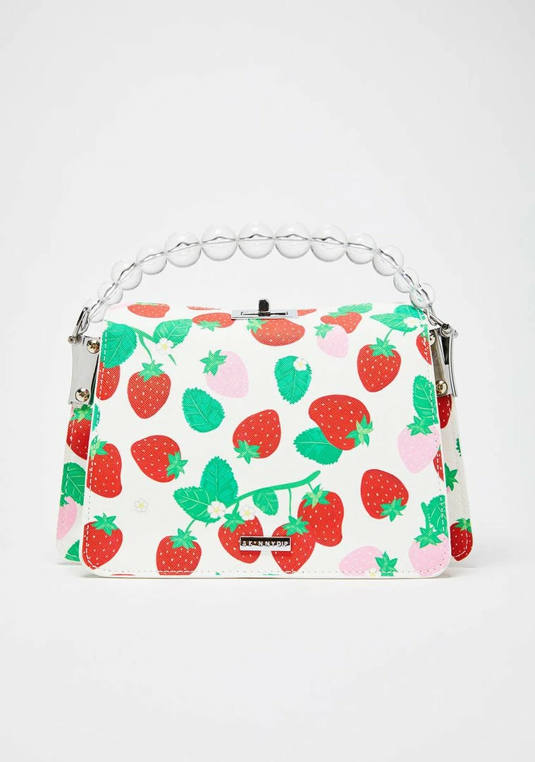 Outlet π€© Skinnydip Lacey Strawberry Crossbody Bag β¨ 4 Skinnydip Lacey Strawberry Crossbody Bag