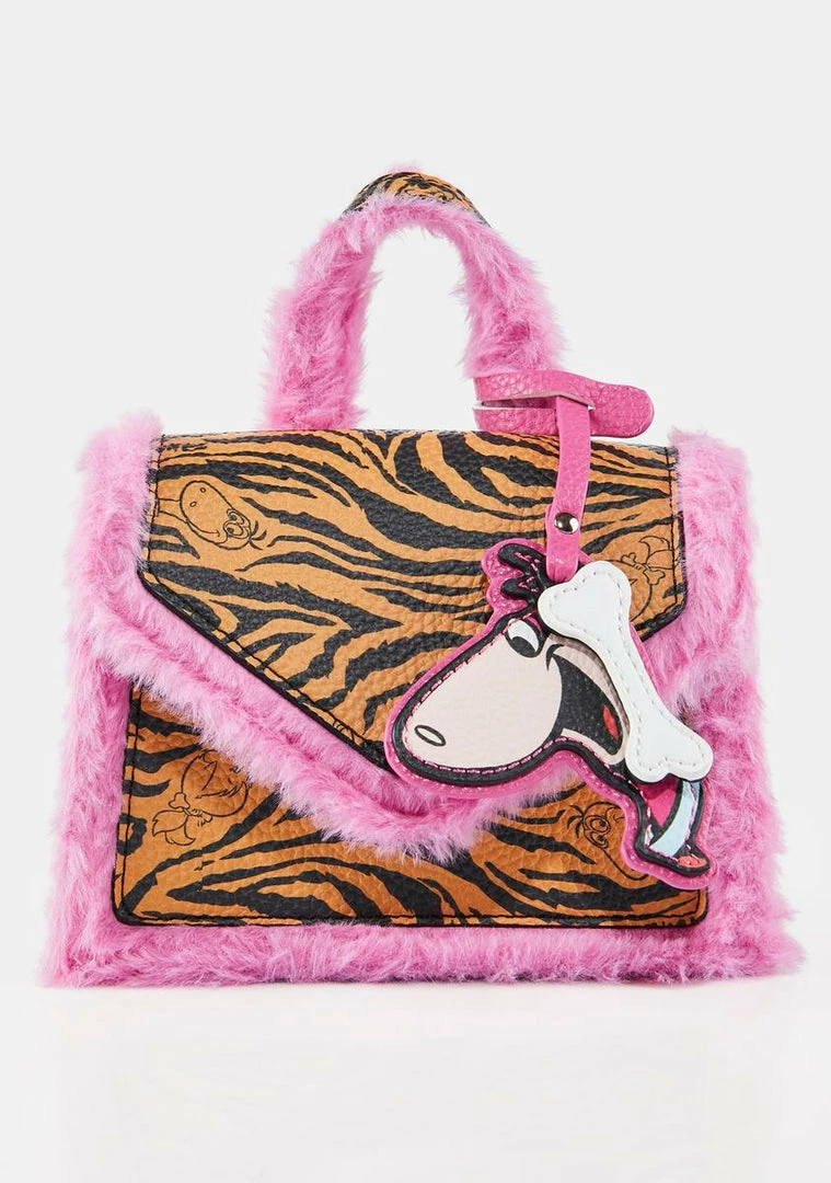 Coupon ๐ฅ Skinnydip X The Flintstones Faux Fur ๐ Handbag ๐ 5 Skinnydip X The Flintstones Faux Fur Handbag