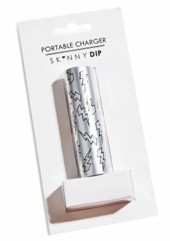 Skinnydip Lightning Bolt Portable Charger Other Shit