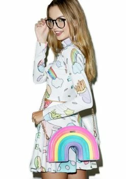 Skinnydip Rainbow Cross Body Bag