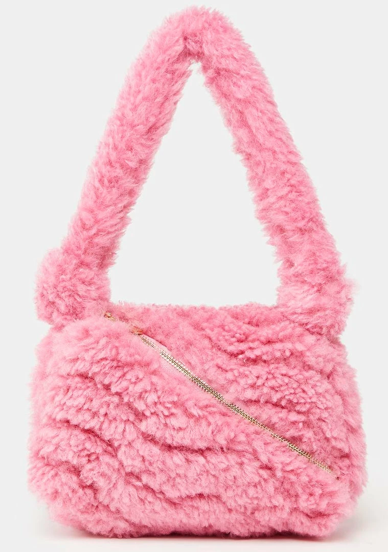 Outlet ๐ Skinnydip Shoulder Bags Pink Isabel Fluffy Zipped Shoulder Bag ๐คฉ 4 Skinnydip Shoulder Bags Pink Isabel Fluffy Zipped Shoulder Bag