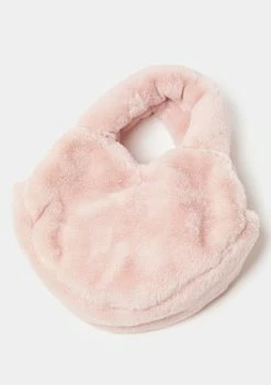 Skinnydip Pink Fluff Heart Tote Bag Tote Bags