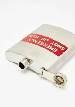 Skinnydip Emergency Gin Flask