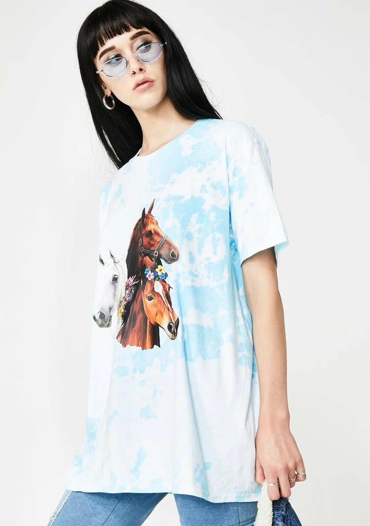 Best Pirce ⌛ Skinnydip Gorgeous Horse T-Shirt 😍 4 Skinnydip Gorgeous Horse T-Shirt