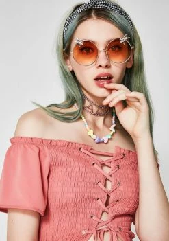 Skinnydip Eden Palm Sunglasses