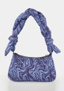 Skinnydip Shoulder Bags Blue Swirl Shoulder Bag