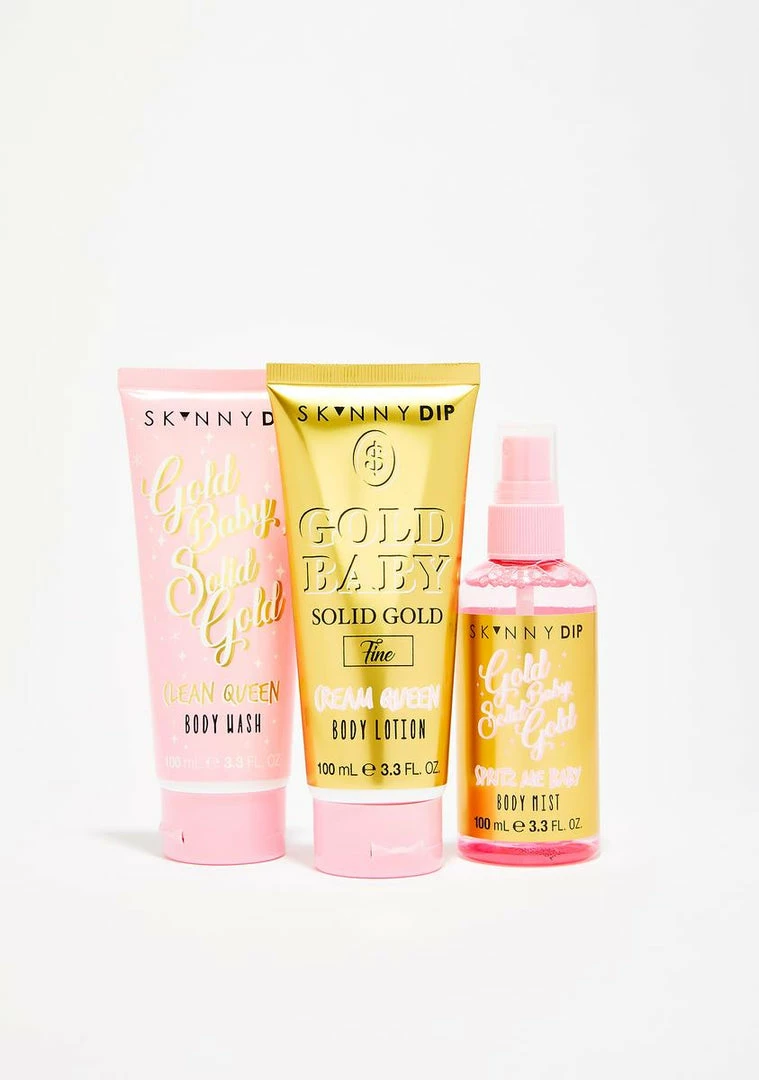 Top 10 π Skinnydip Face & Body Good As Gold Body Care Trio Gift Set π 2 Skinnydip Face & Body Good As Gold Body Care Trio Gift Set