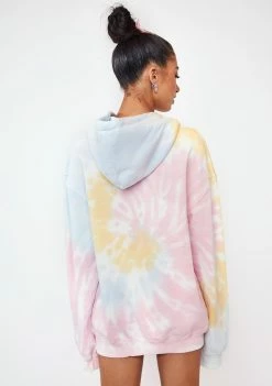 Skinnydip X Care Bears I Don't Care Tie Dye Hoodie