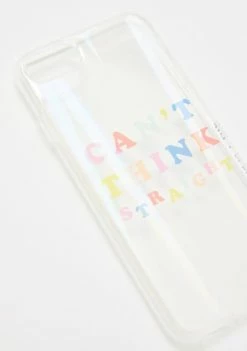 Skinnydip Other Shit Can't Think Straight IPhone Case