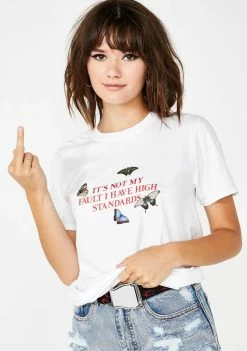 Skinnydip Tops High Standards T-Shirt