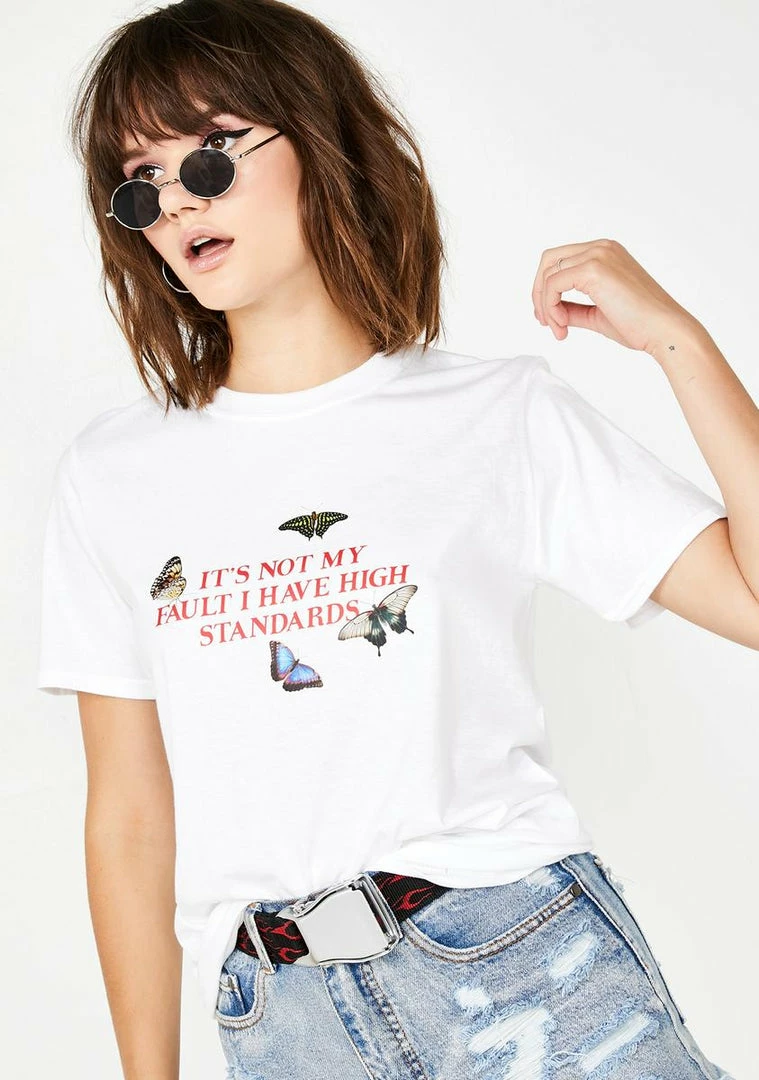 Coupon 🥰 Skinnydip Tops High Standards T-Shirt 🥰 4 Skinnydip Tops High Standards T-Shirt