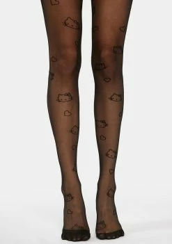 Skinnydip Hello Kitty Tights Printed Tights