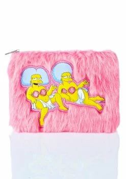 Skinnydip Bags & Wallets Patti & Selma Faux Fur Clutch