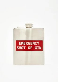 Skinnydip Emergency Gin Flask