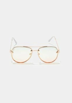 Budget ❤️ Skinnydip Rainbow Aviators 👓 Sunglasses 🔔 8 Skinnydip Rainbow Aviators Sunglasses