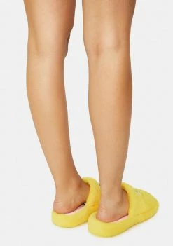 Cheap 👍 Skinnydip X Spongebob Fluffy Slippers ⭐ 8 Skinnydip X Spongebob Fluffy Slippers