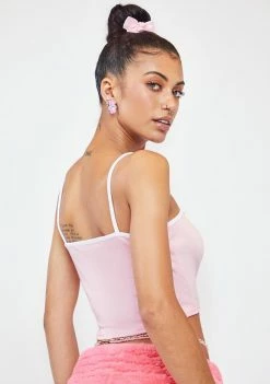 Promo ⌛ Skinnydip X Care Bears Angel Cropped Tank Top 🥰 9 Skinnydip X Care Bears Angel Cropped Tank Top