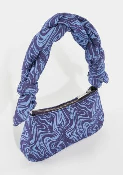 Skinnydip Shoulder Bags Blue Swirl Shoulder Bag