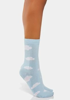 Skinnydip Cloudy Crew Socks