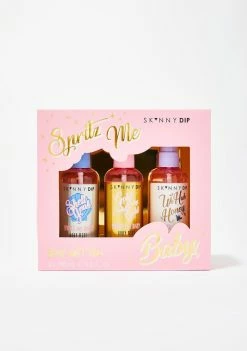 Skinnydip Face & Body Spritz Me Baby Body Mist Trio
