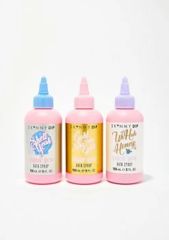 Skinnydip The Big Squeeze Bath Syrup Trio Face & Body