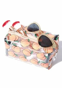 Skinnydip Peachy Makeup Bag Tools & Accessories