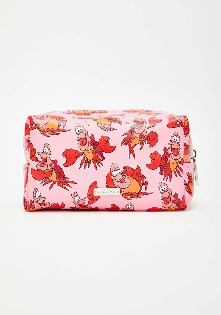 Brand new ๐ Skinnydip X Disney Sebastian Makeup Bag ๐ 6 Skinnydip X Disney Sebastian Makeup Bag