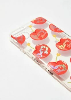 Skinnydip Other Shit Cherry Bomb IPhone Case