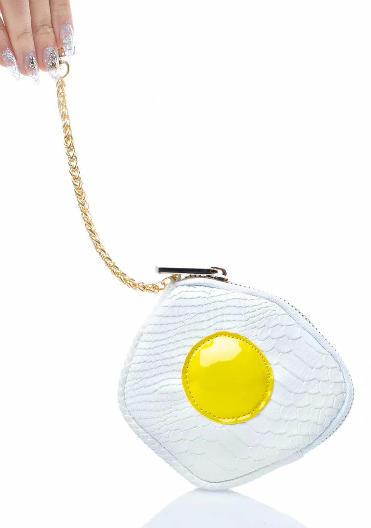 Hot Sale 🛒 Skinnydip Bags & Wallets Fried Egg Coin Purse 😉 3 Skinnydip Bags & Wallets Fried Egg Coin Purse