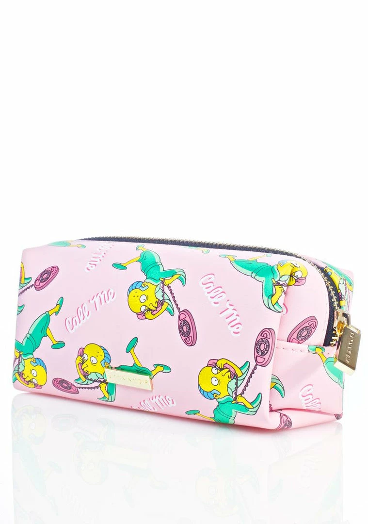 Hot Sale ✨ Skinnydip Tools & Accessories Mr. Burns Make Up Bag ✔️ 3 Skinnydip Tools & Accessories Mr. Burns Make Up Bag