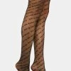 Skinnydip Not In The Mood Print Tights
