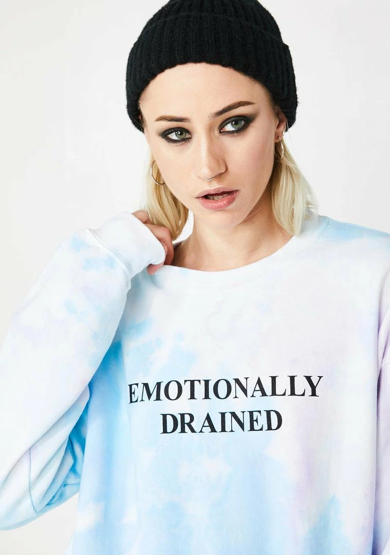 Hot Sale π Skinnydip Emotionally Drained Pullover Tops β¨ 5 Skinnydip Emotionally Drained Pullover Tops