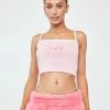 Promo ⌛ Skinnydip X Care Bears Angel Cropped Tank Top 🥰 2 Skinnydip X Care Bears Angel Cropped Tank Top