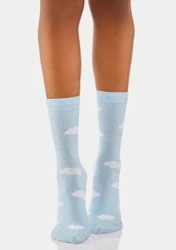 Skinnydip Cloudy Crew Socks