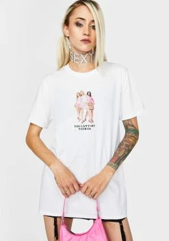 Skinnydip X Mean Girls You Can't Sit With Us Tee Tops
