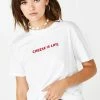 Skinnydip Tops Cheese Is Life T-Shirt