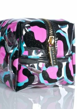 Skinnydip Leopard Makeup Bag Tools & Accessories