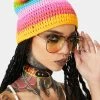 Skinnydip Rainbow Aviators Sunglasses