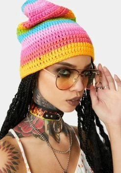 Skinnydip Rainbow Aviators Sunglasses