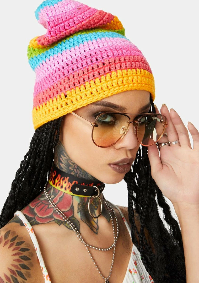 Budget ❤️ Skinnydip Rainbow Aviators 👓 Sunglasses 🔔 3 Skinnydip Rainbow Aviators Sunglasses