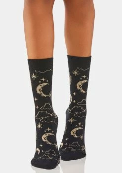 Skinnydip Celestial Crew Socks Socks & Tights