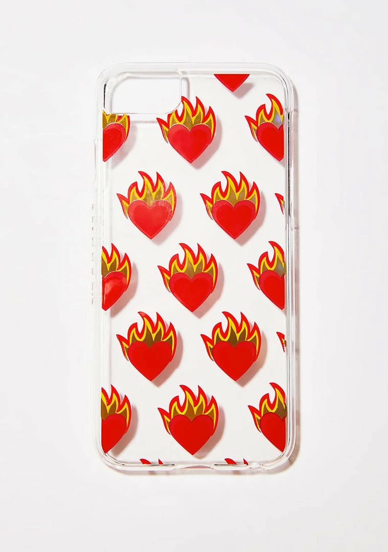 Hot Sale ๐ Skinnydip Other Shit Flame Heart IPhone Case โจ 4 Skinnydip Other Shit Flame Heart IPhone Case