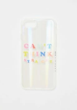 Skinnydip Other Shit Can't Think Straight IPhone Case