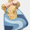 Best reviews of ๐ Skinnydip Sara Denim Wave Shoulder Bag ๐ 1 Skinnydip Sara Denim Wave Shoulder Bag