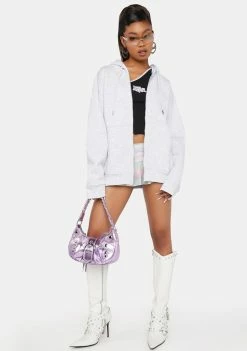 Coupon 🎁 Skinnydip Tops X Bratz Printed Oversized Zip Through Hoodie 🌟 8 Skinnydip Tops X Bratz Printed Oversized Zip Through Hoodie