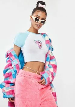 Skinnydip Tops X Care Bears Opinion Crop Tee