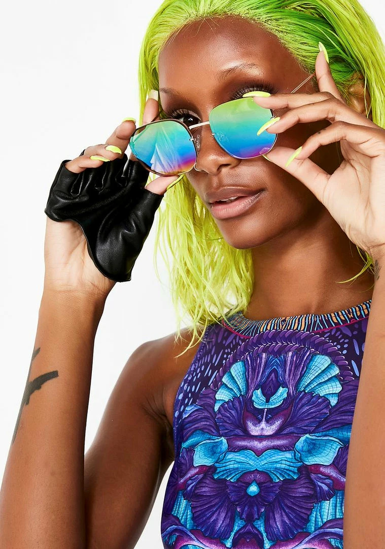 Buy 😀 Skinnydip Lexi Iridescent 👓 Sunglasses 🤩 4 Skinnydip Lexi Iridescent Sunglasses