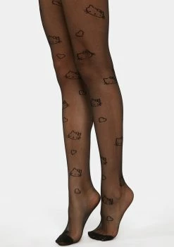 Skinnydip Hello Kitty Tights Printed Tights